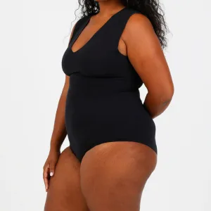 Sleeveless V-Neck Bodysuit