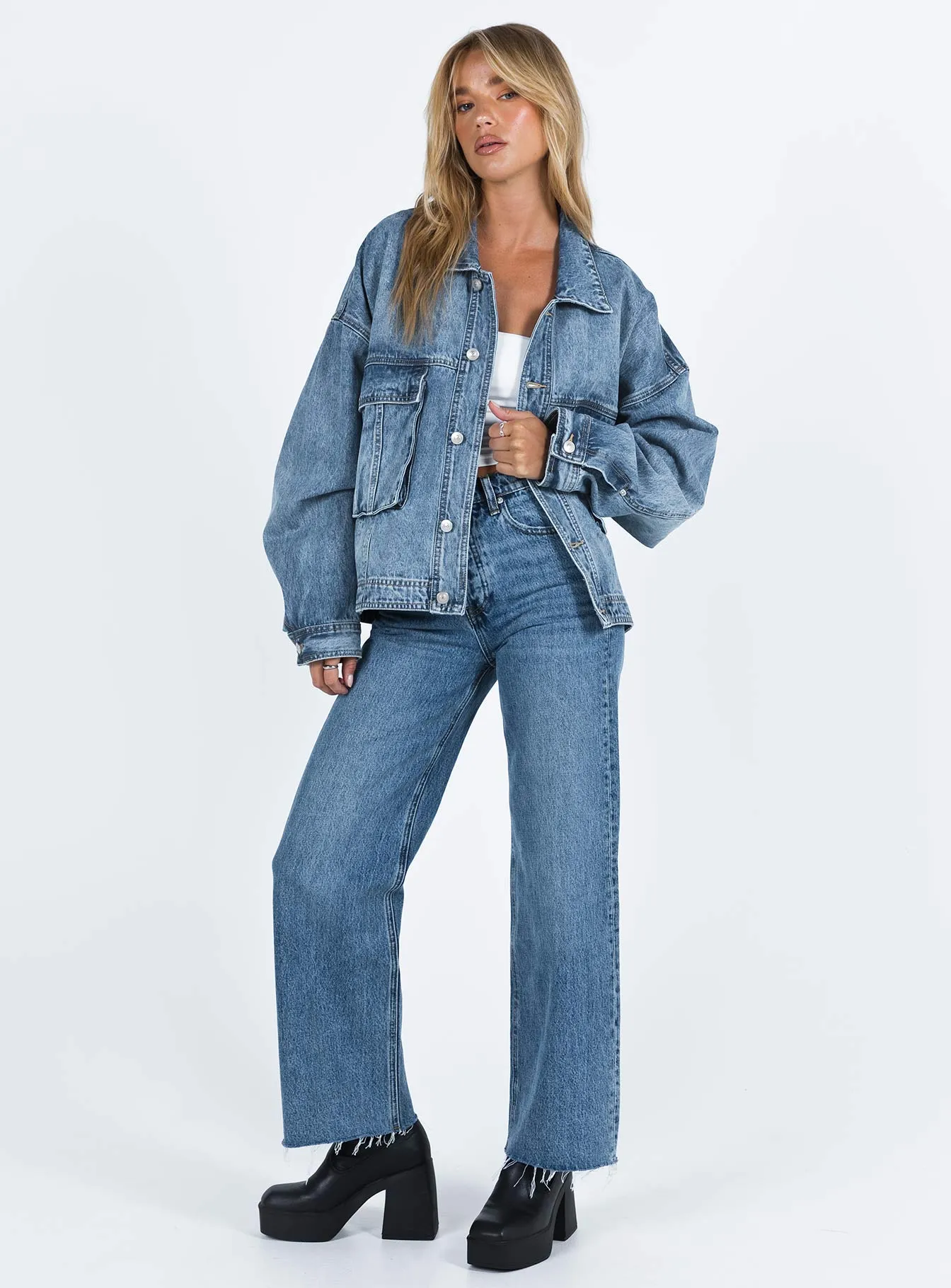 Sloane Denim Jacket | Effortless Casual Style