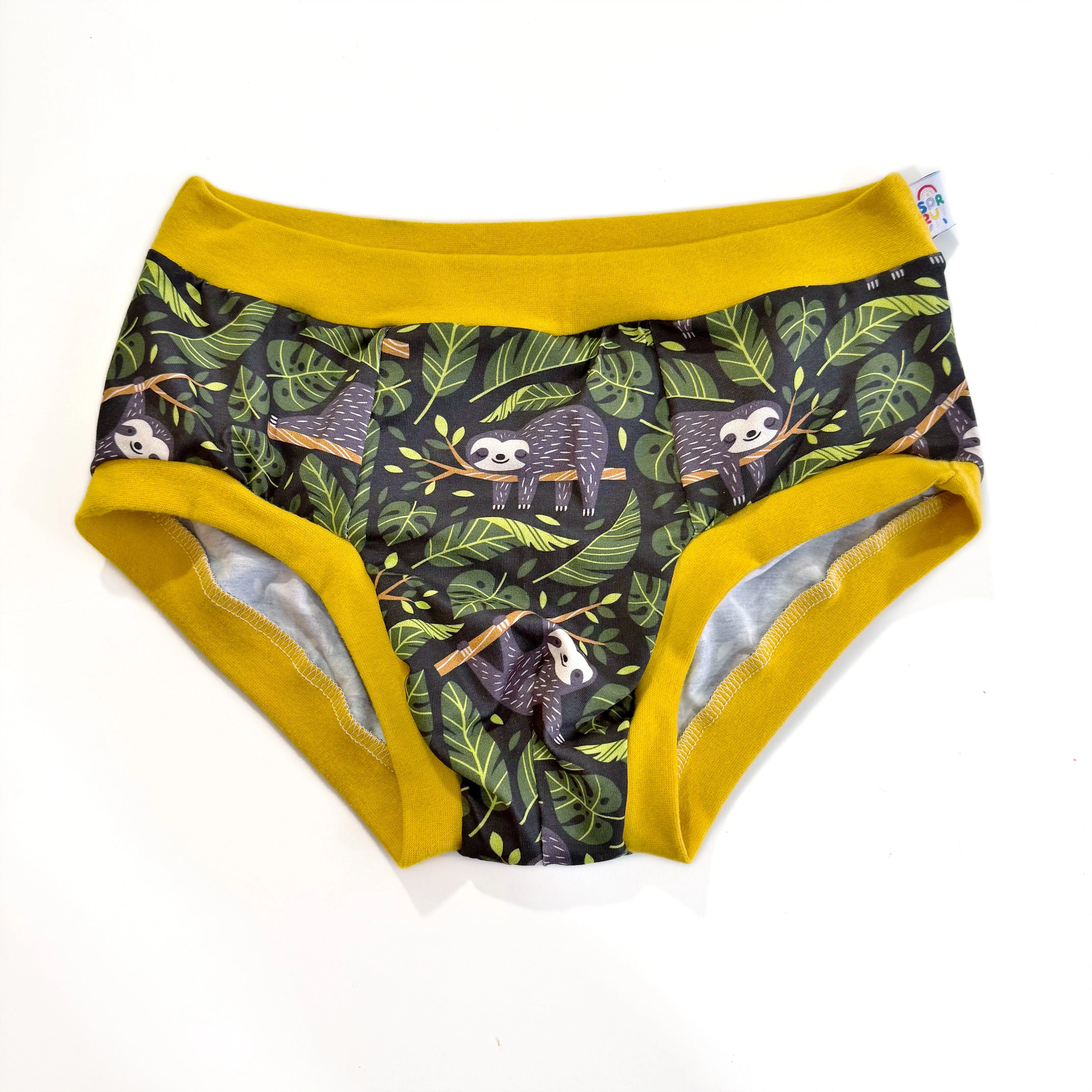 Sloth Pouch Fronted Briefs | Men’s Pants | Organic Cotton Underwear