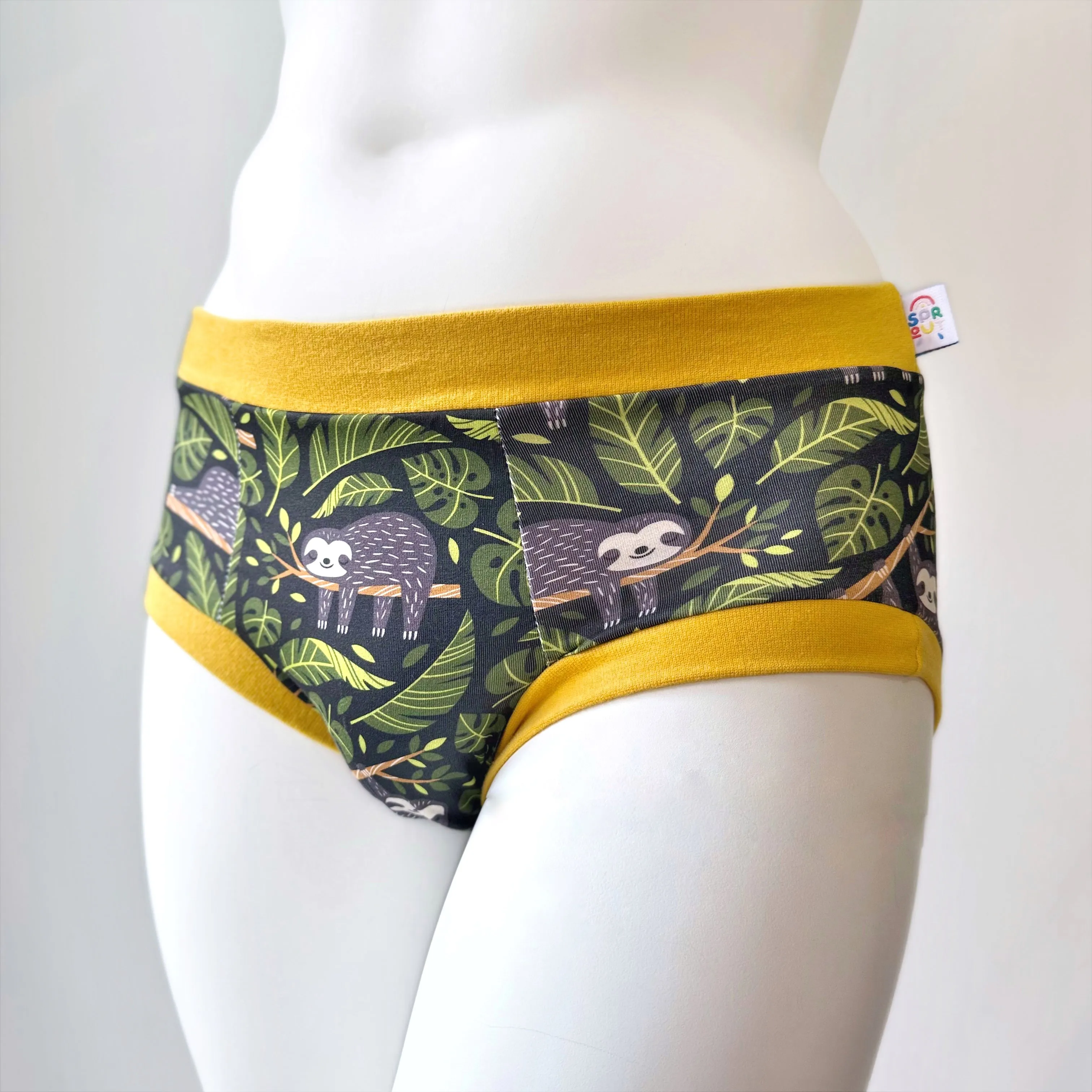 Sloth Pouch Fronted Briefs | Men’s Pants | Organic Cotton Underwear