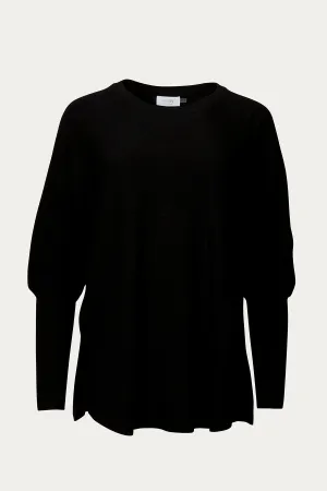 SLOUCHY DOLMAN CREWNECK PULLOVER