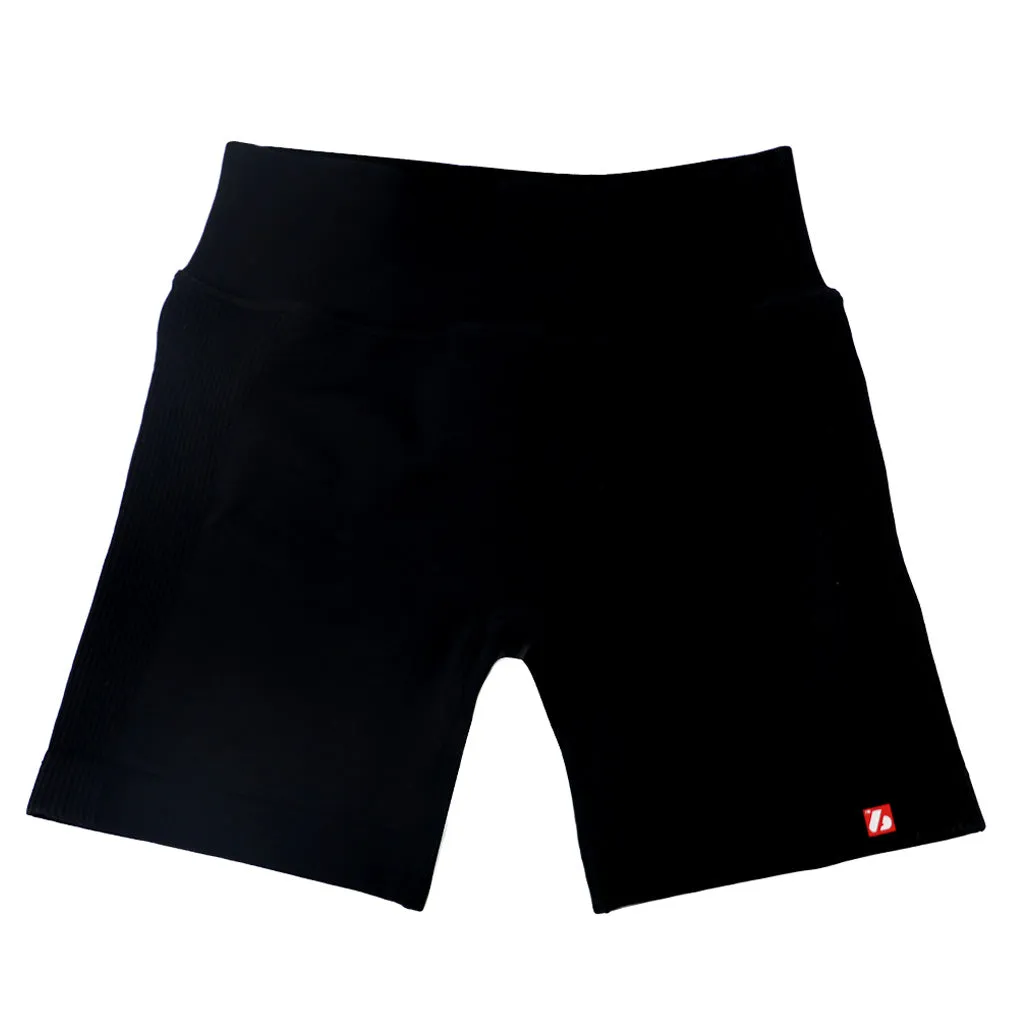 SLS01 Seamless Shaping Shorts Black
