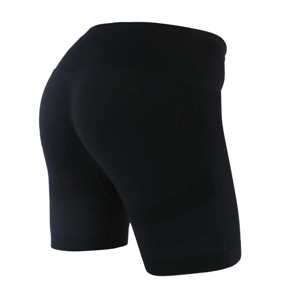 SLS01 Seamless Shaping Shorts Black