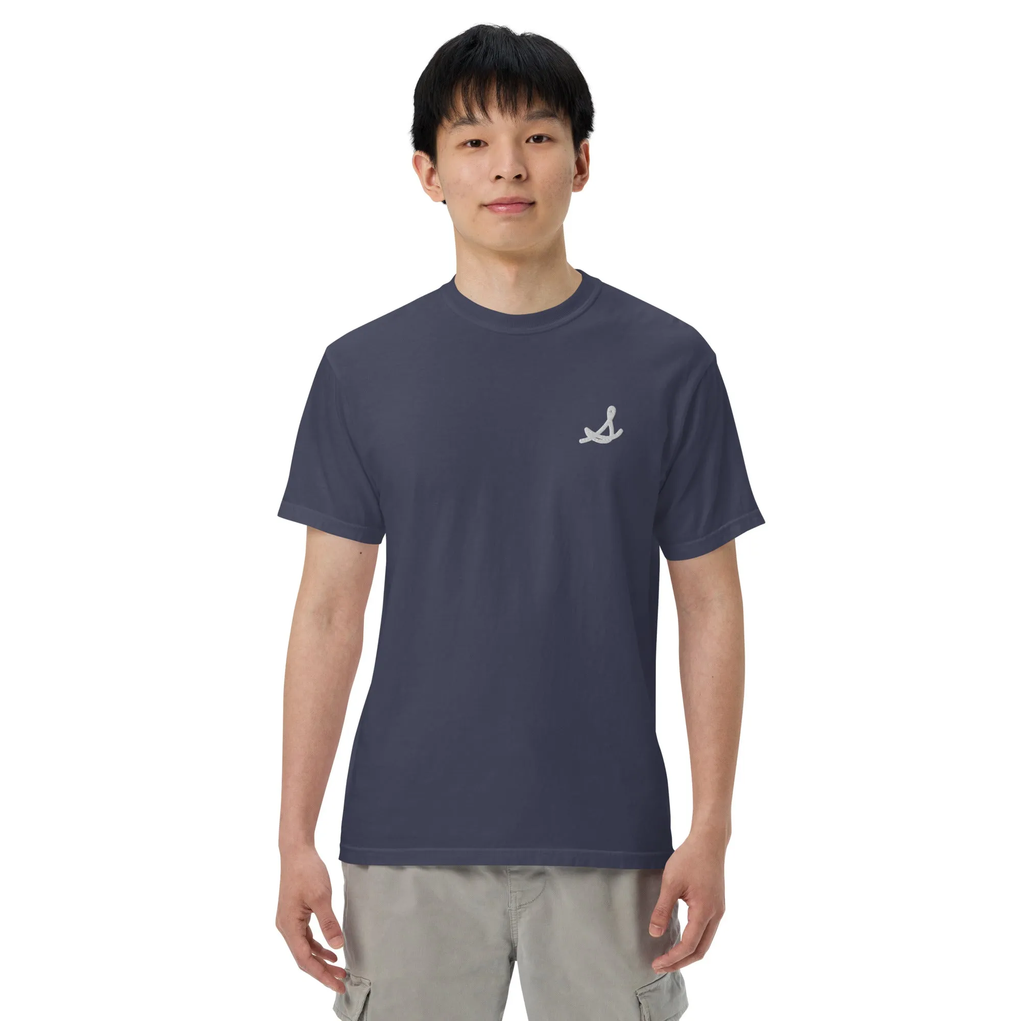 SLVDR Script S Garment-dyed Heavyweight T-shirt