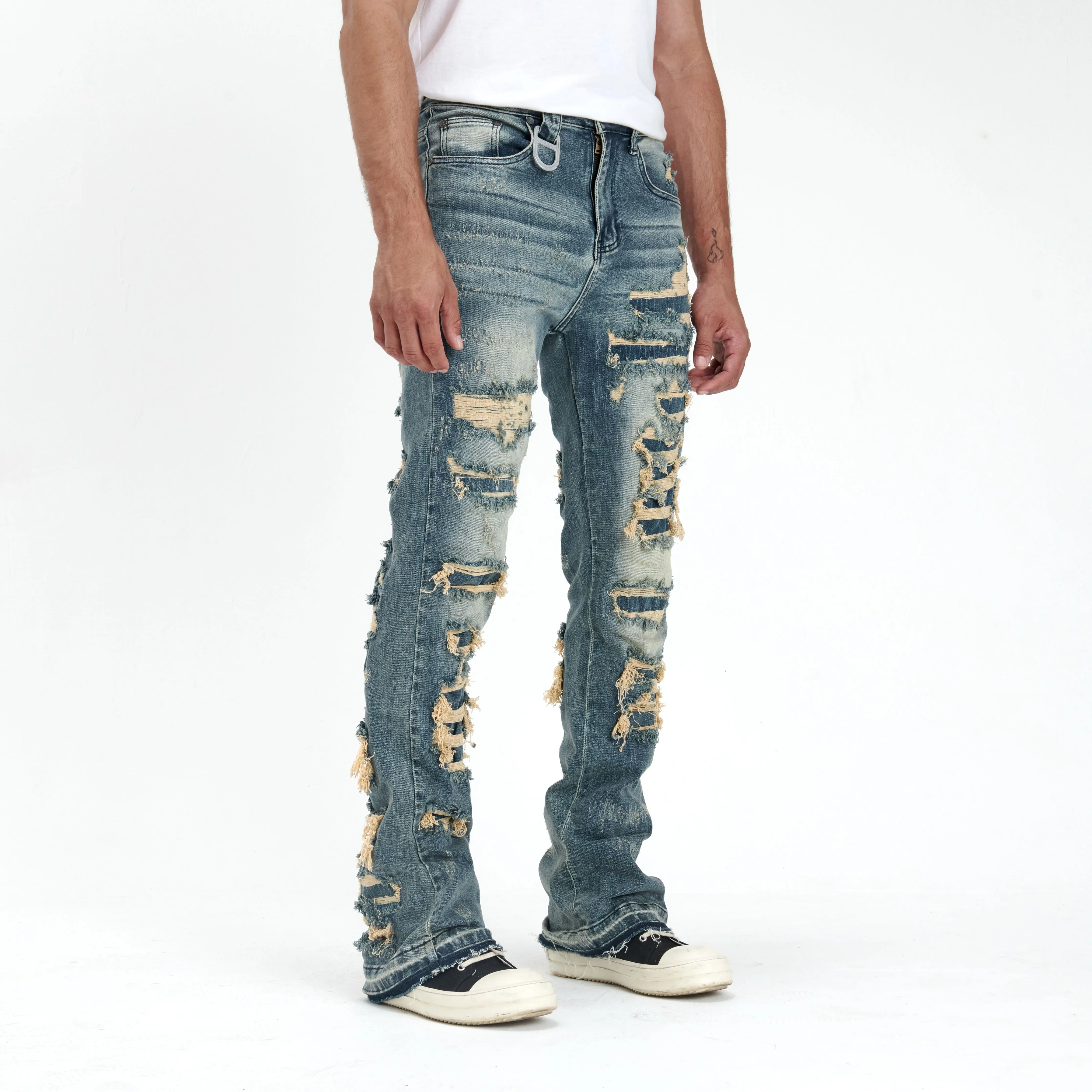 SNATCH STACK DENIM (BLUE VINTAGE)