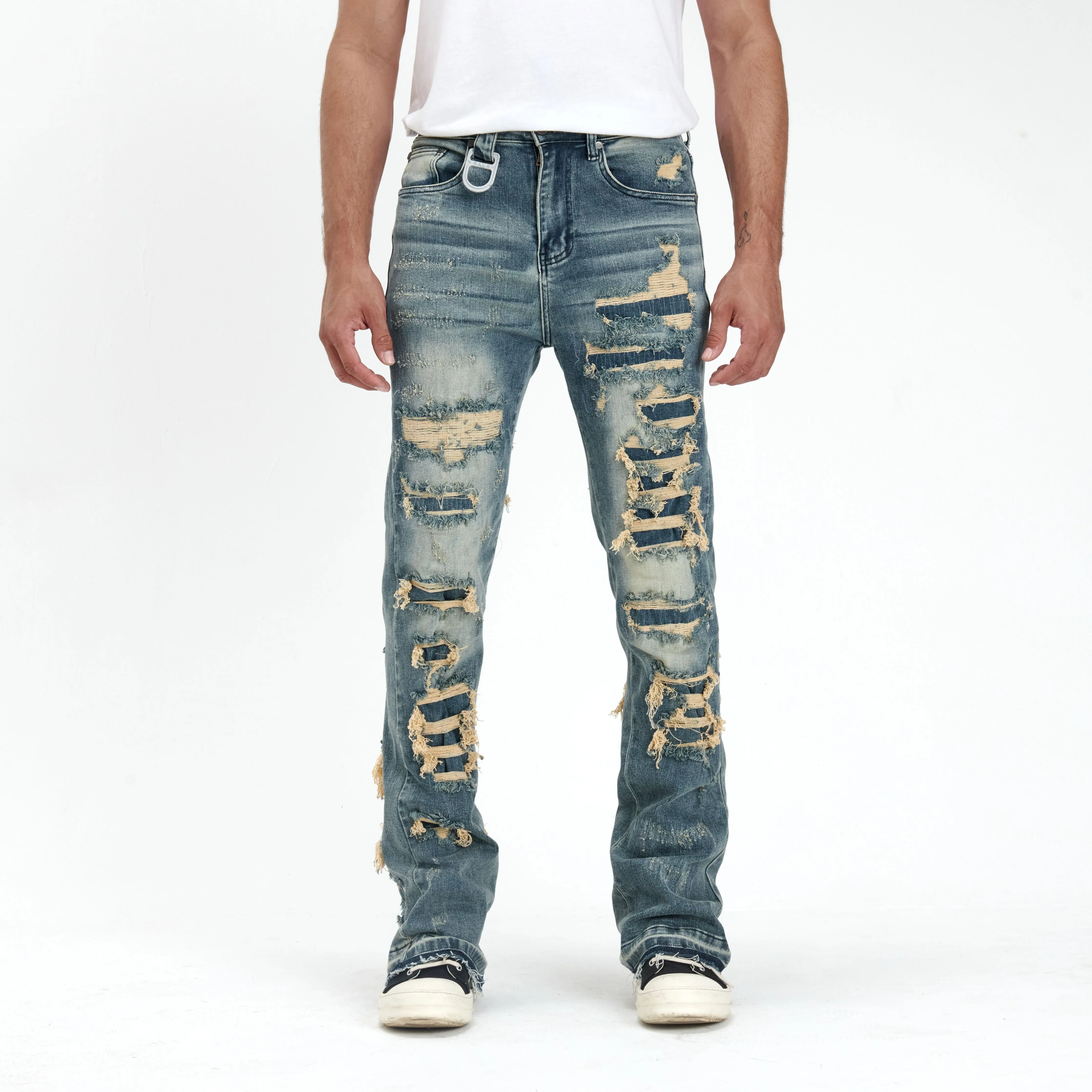SNATCH STACK DENIM (BLUE VINTAGE)