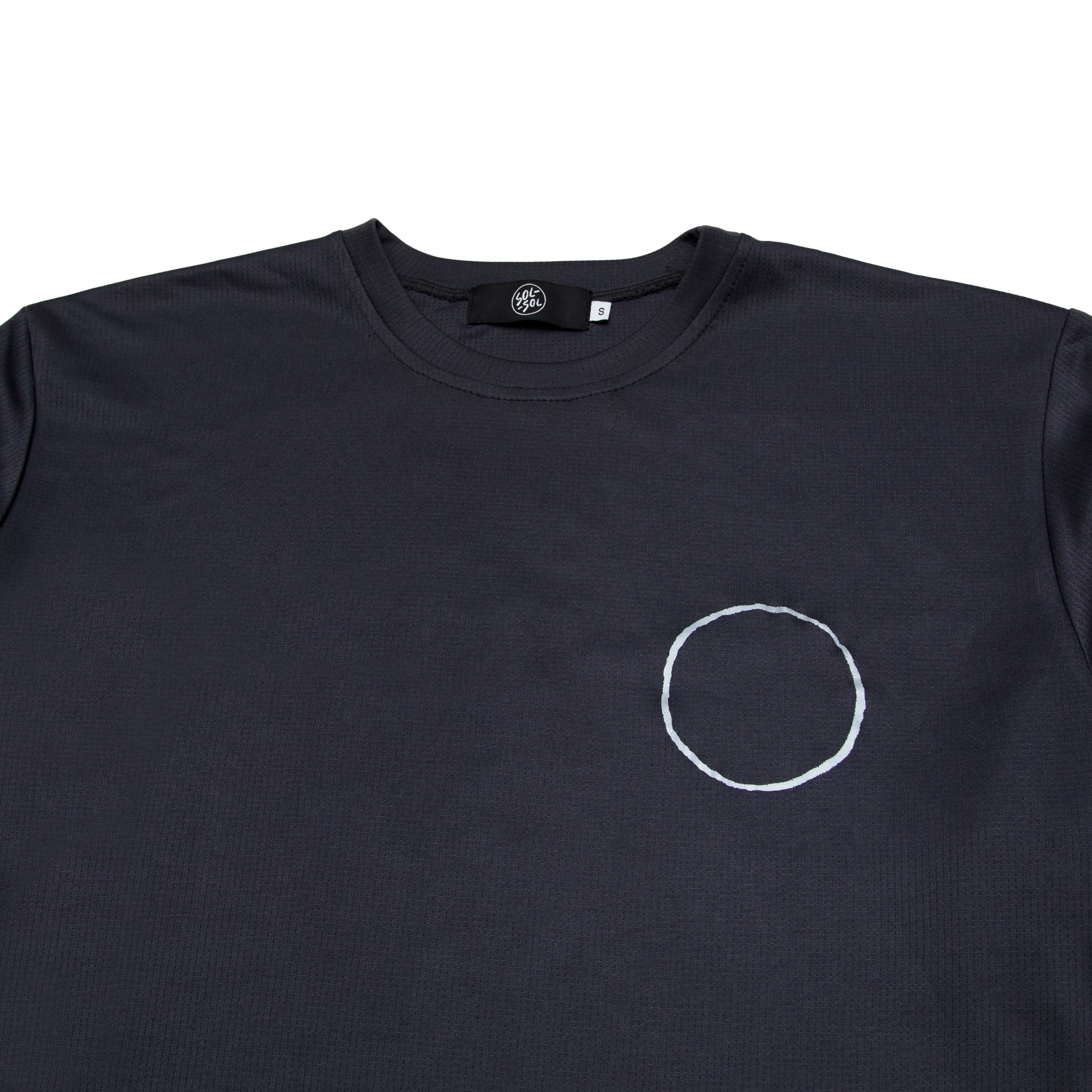 Sol Sol - Long Sleeve Tech T-Shirt - Charcoal