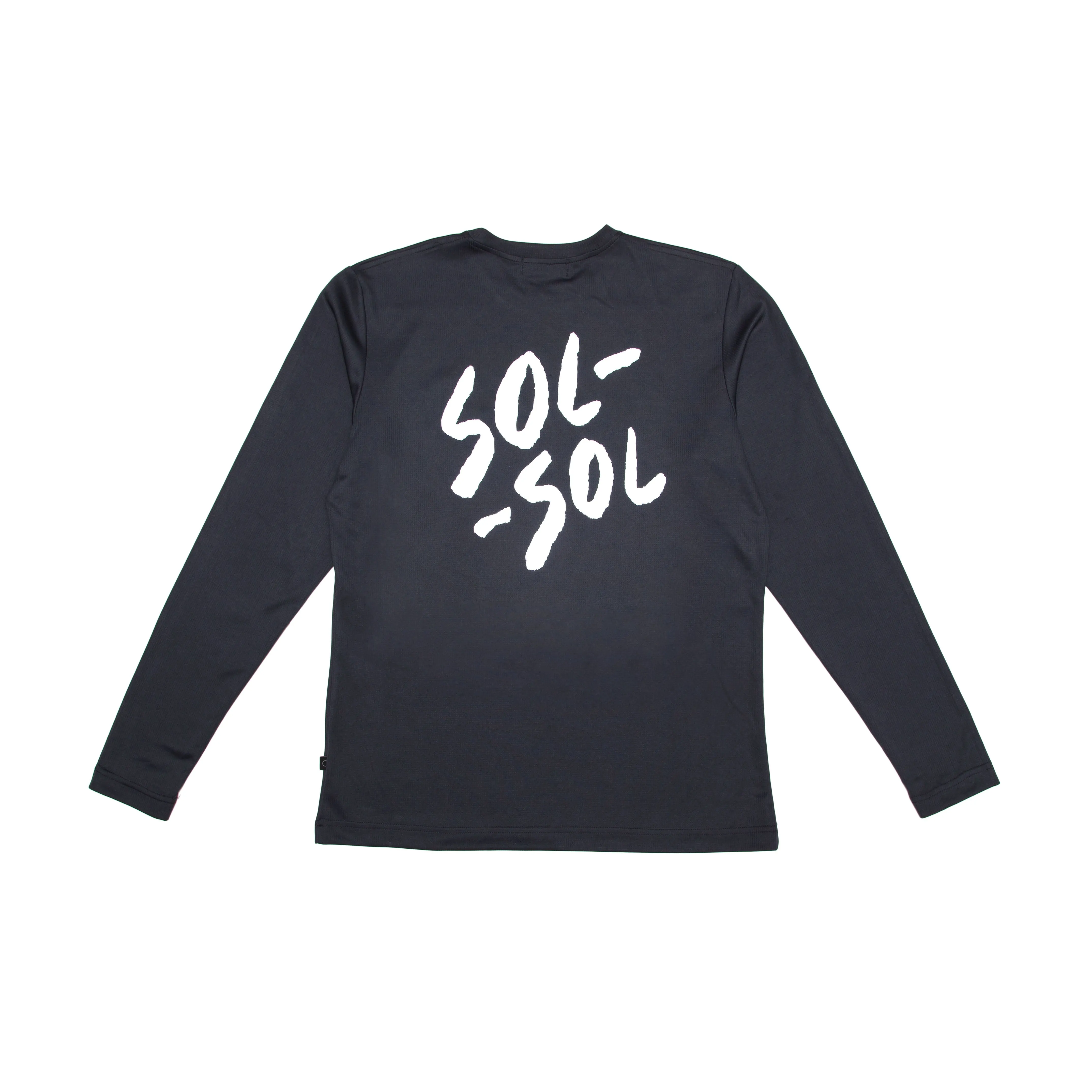 Sol Sol - Long Sleeve Tech T-Shirt - Charcoal