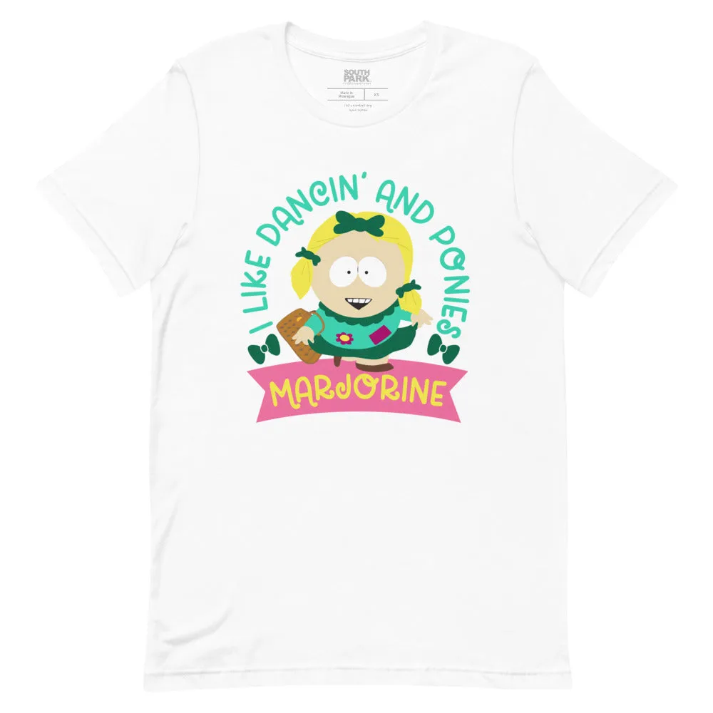 South Park Marjorine I Like Dancin' & Ponies Unisex T-Shirt