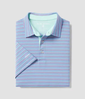 Southern Shirt Sawgrass Stripe Polo - Channel Marker