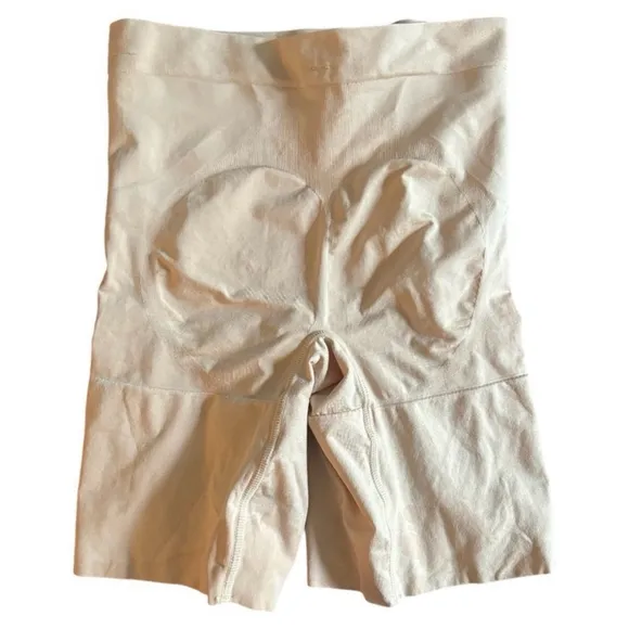 Spanx OnCore Mid-Thigh Shaping Shorts, Sculpting Support, Size S, NWOT