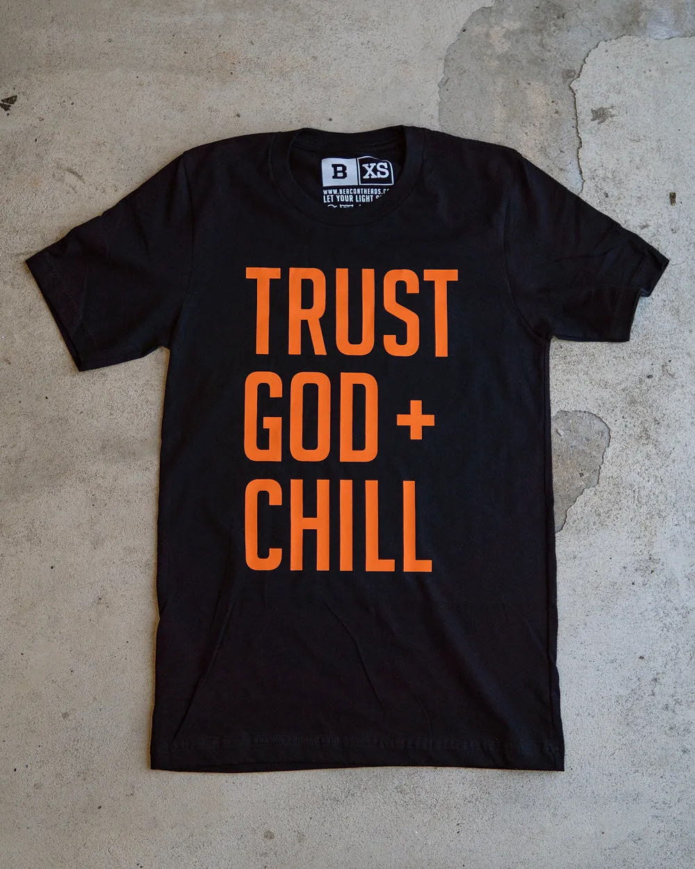 (Special) Trust God   Chill Adult Box T-Shirt