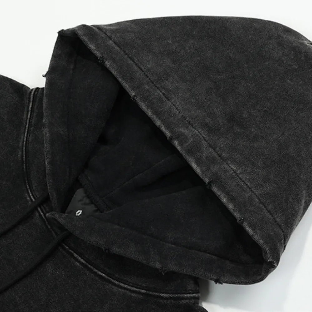Splicing Ink Splash Hoodie
