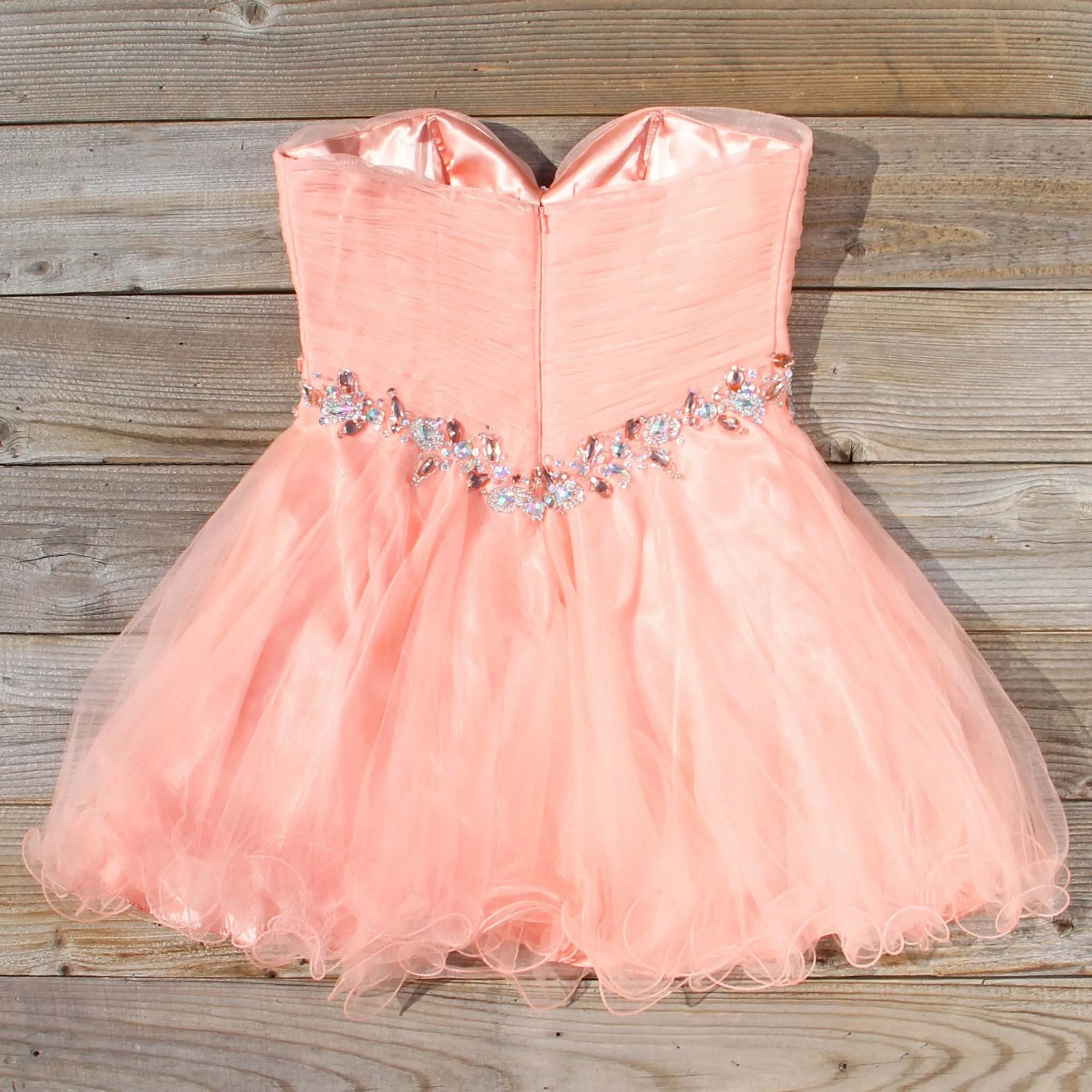 Spool Couture Lola Dress in Peach