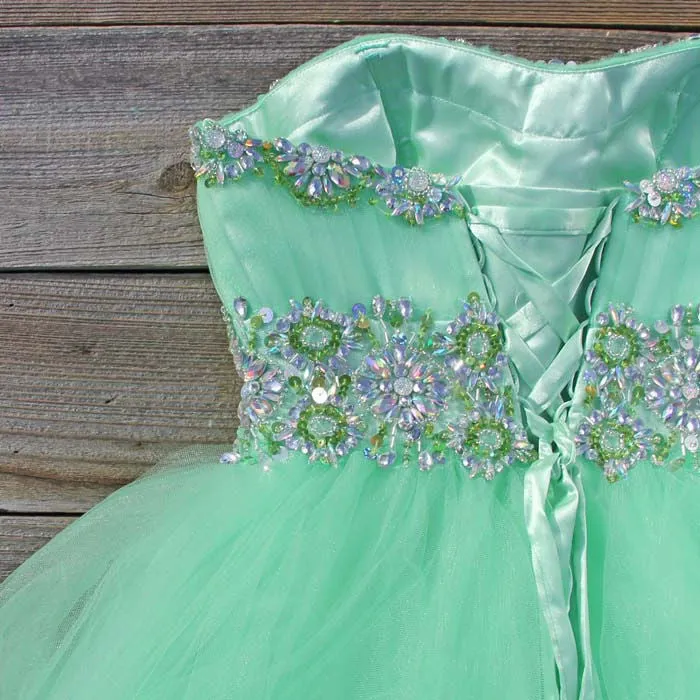 Spool Couture Mint Goddess Dress