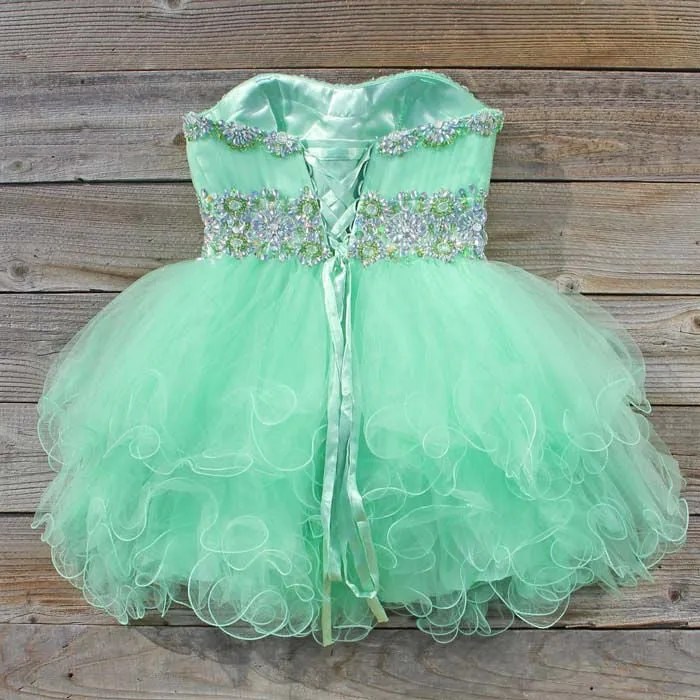 Spool Couture Mint Goddess Dress