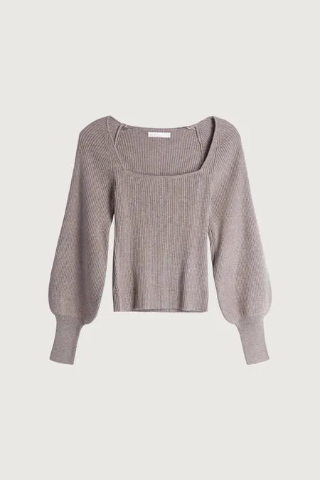 Square Neck Sweater