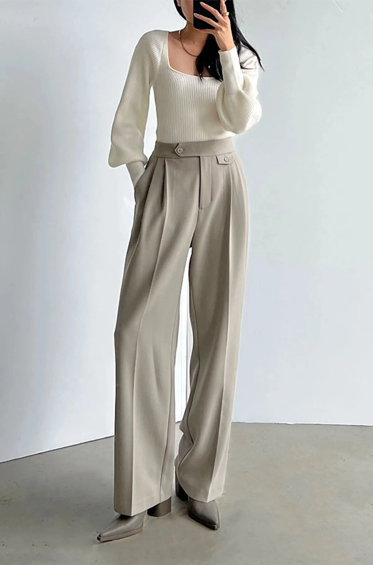 Square Neck Sweater