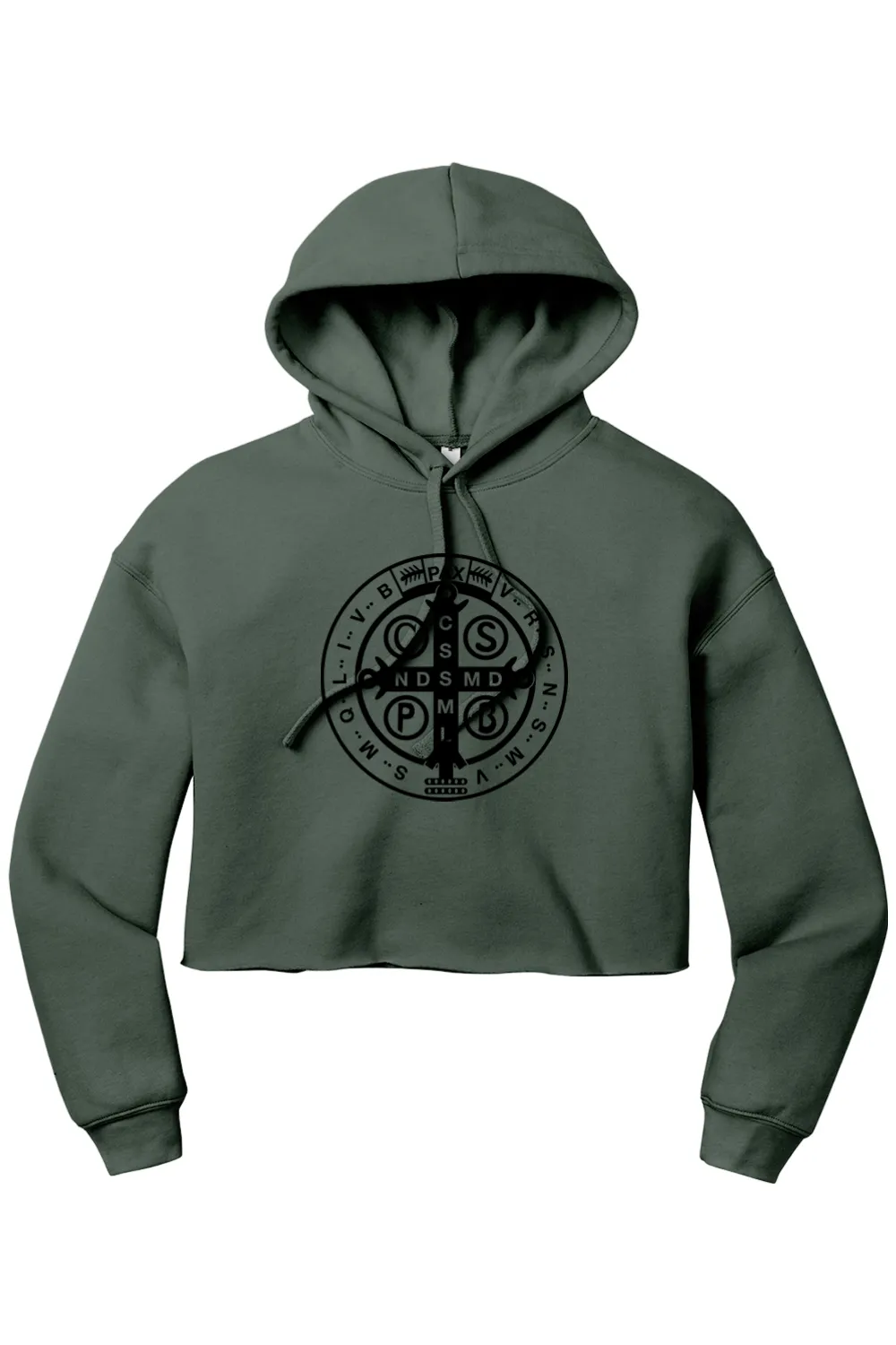 St. Benedict Holy Cross - Women's Boxy Hoodie