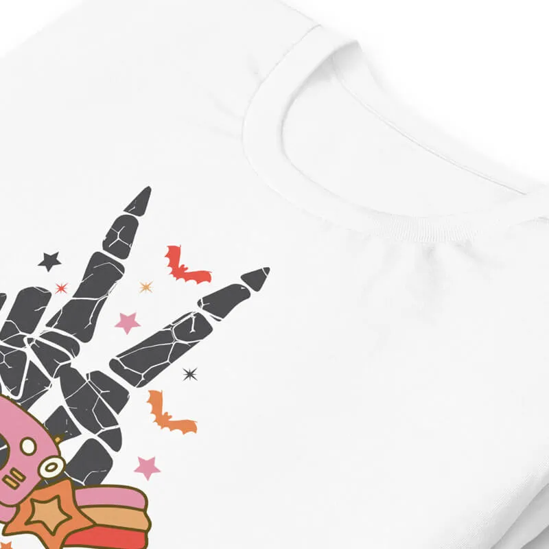 Stay Creepy While Quilting White T-Shirt