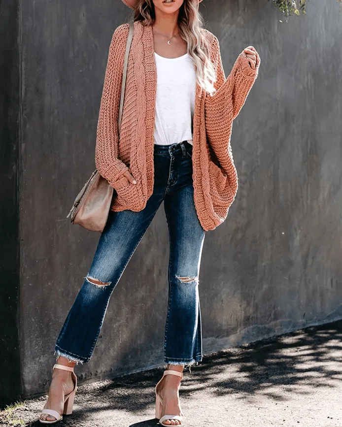 Stepping Out in Style Cardigans - Pink