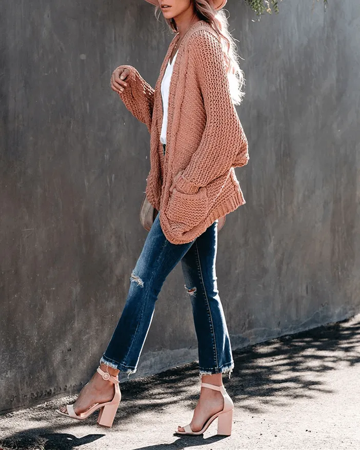 Stepping Out in Style Cardigans - Pink