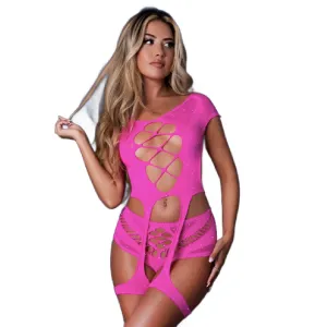 Stirrup Top & Short - Pink