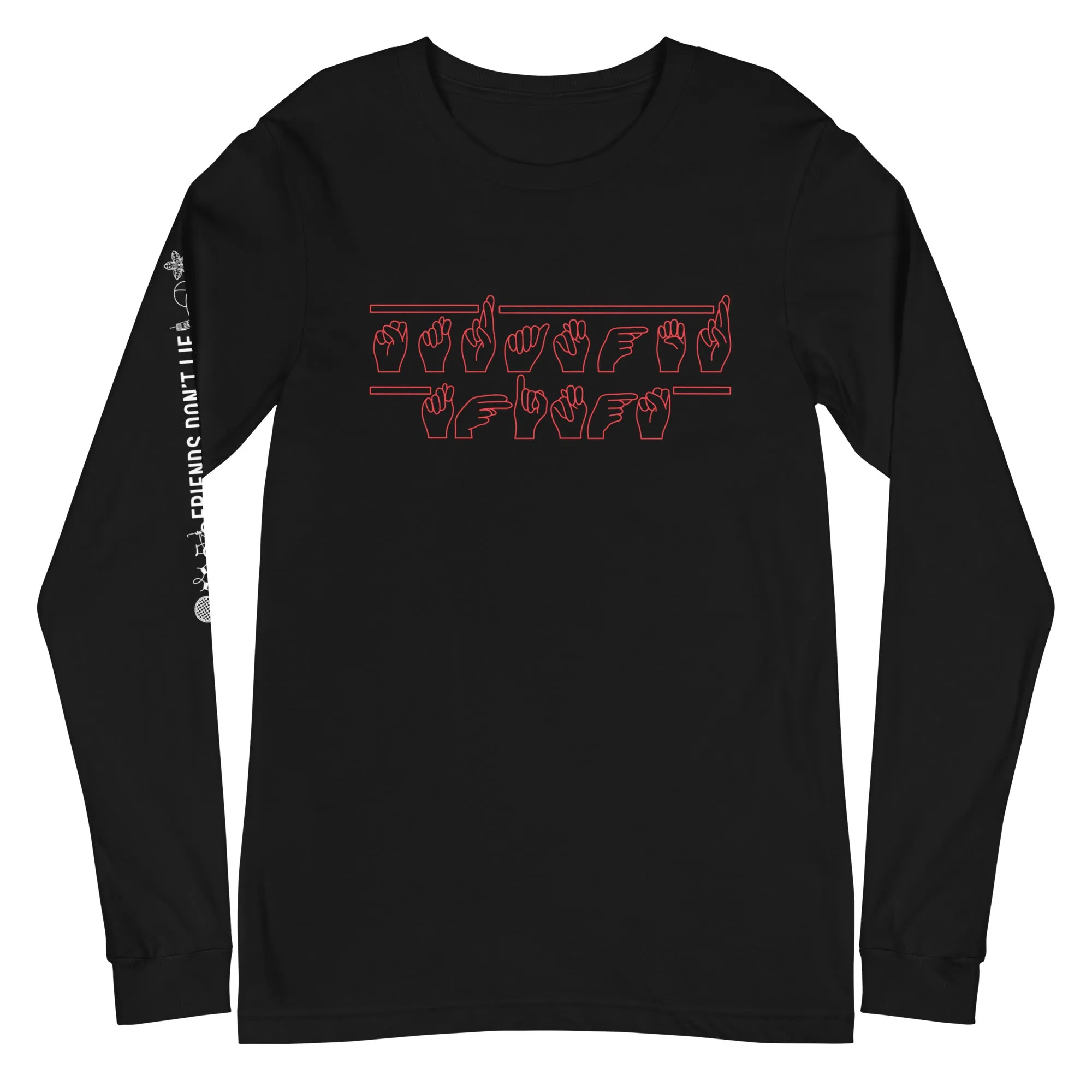 STRANGER THINGS (with quote) Long Sleeve Tee