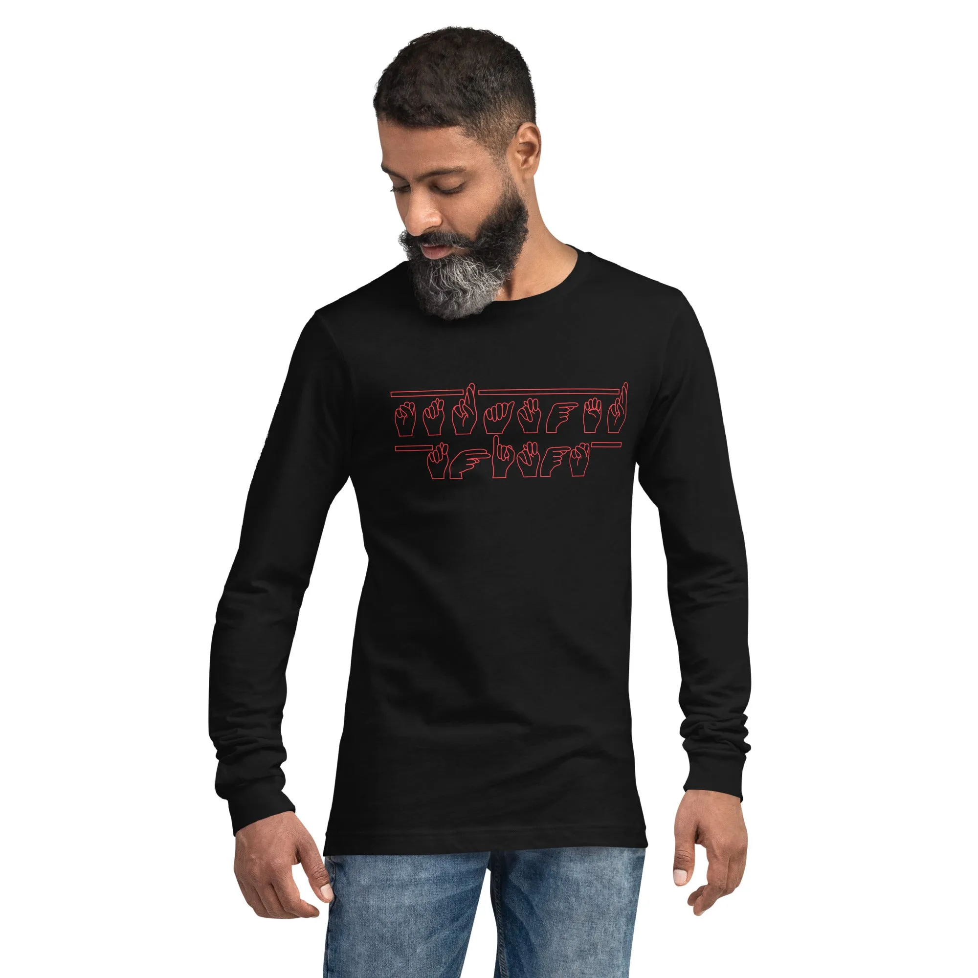STRANGER THINGS (with quote) Long Sleeve Tee