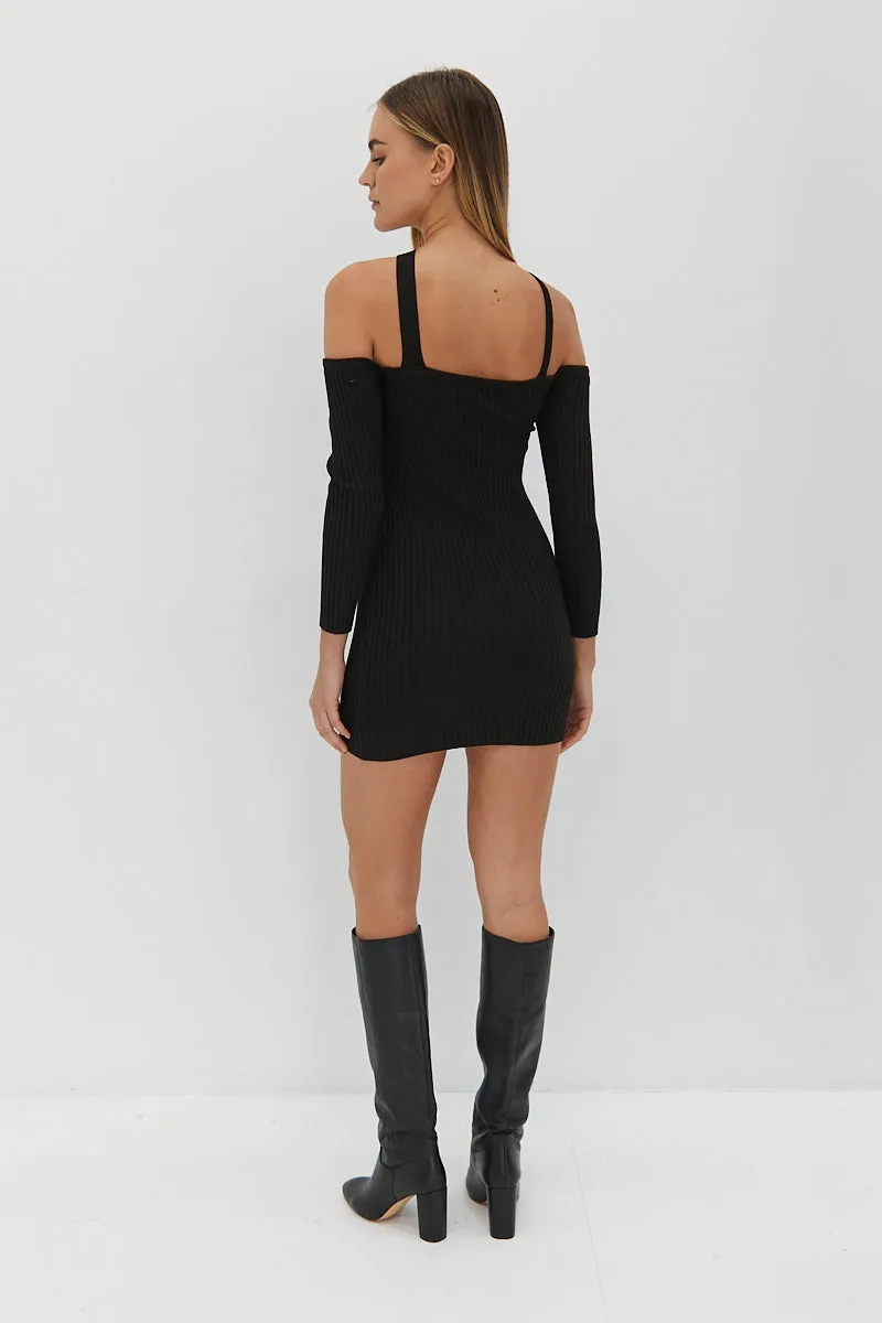 Strap Dress - Black