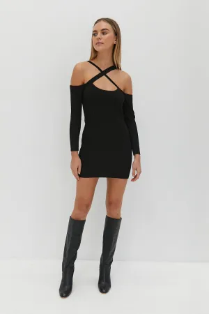 Strap Dress - Black