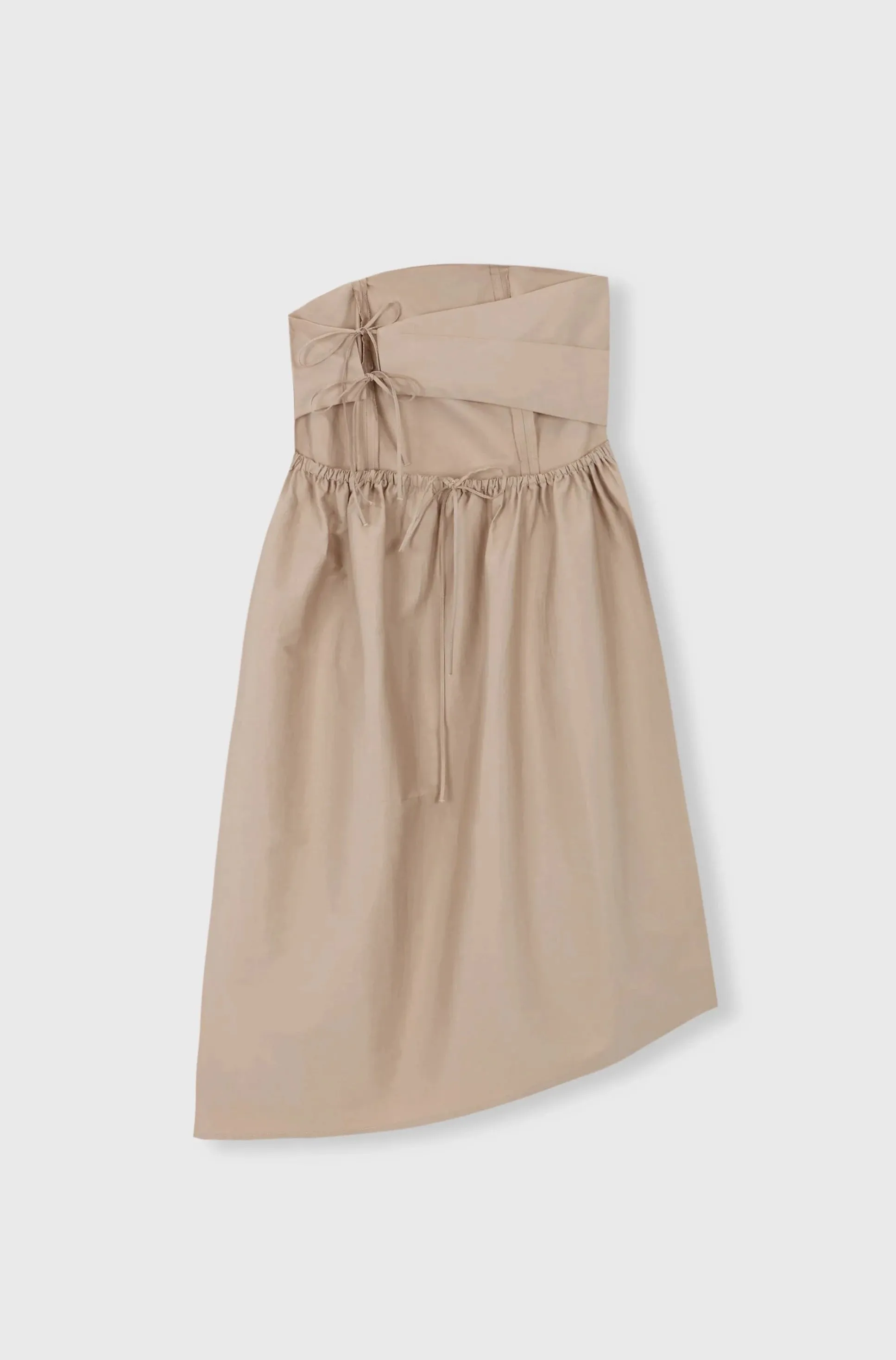 Strapless Dress, Toasted