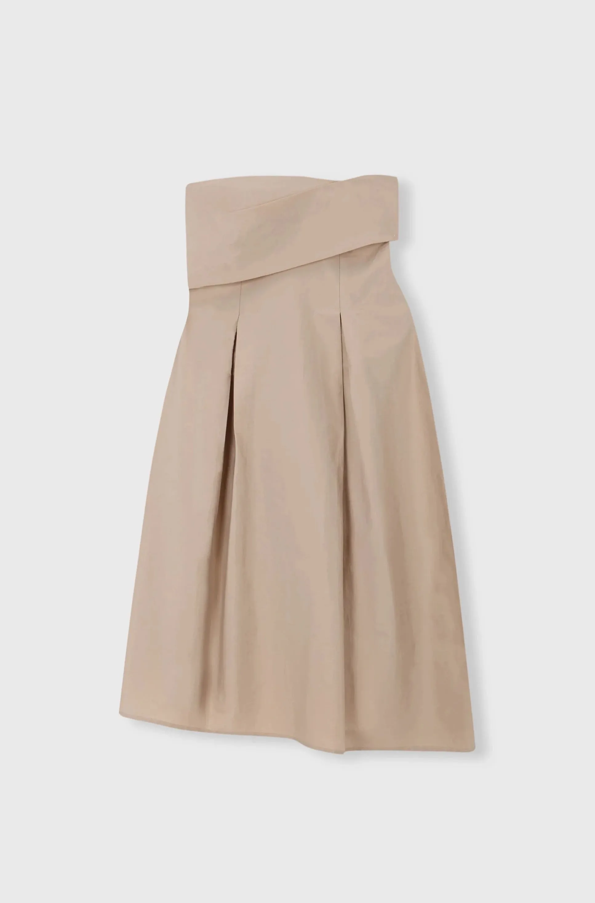 Strapless Dress, Toasted