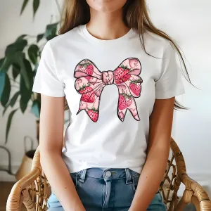 Strawberry Bow T-shirt