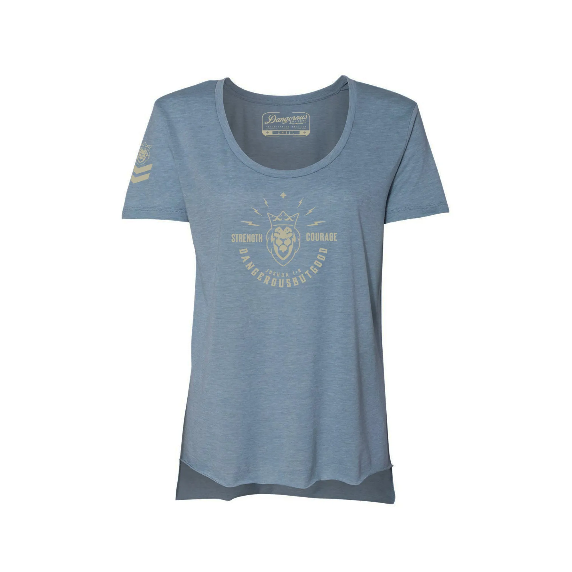 Strength & Courage Ladies T-Shirt