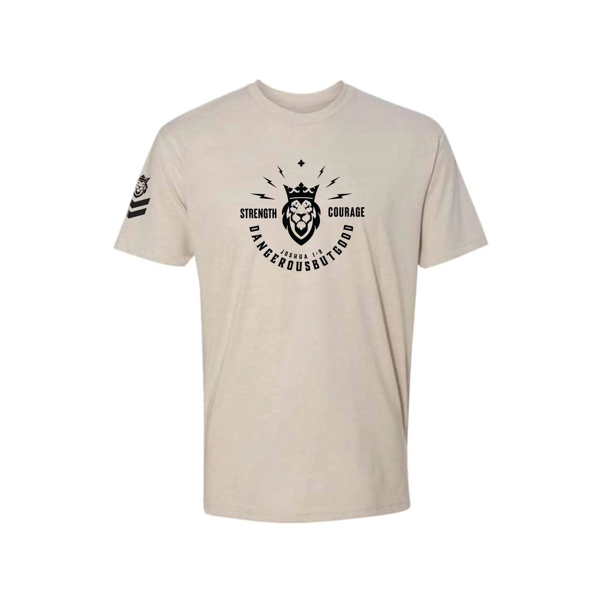 Strength & Courage Sand T-Shirt