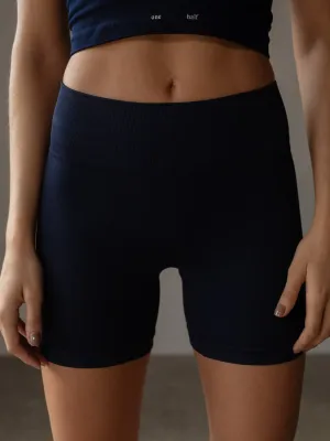 STRIPE SEAMLESS SHORT  - CORE BLUE