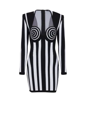 Striped Knit Dress
