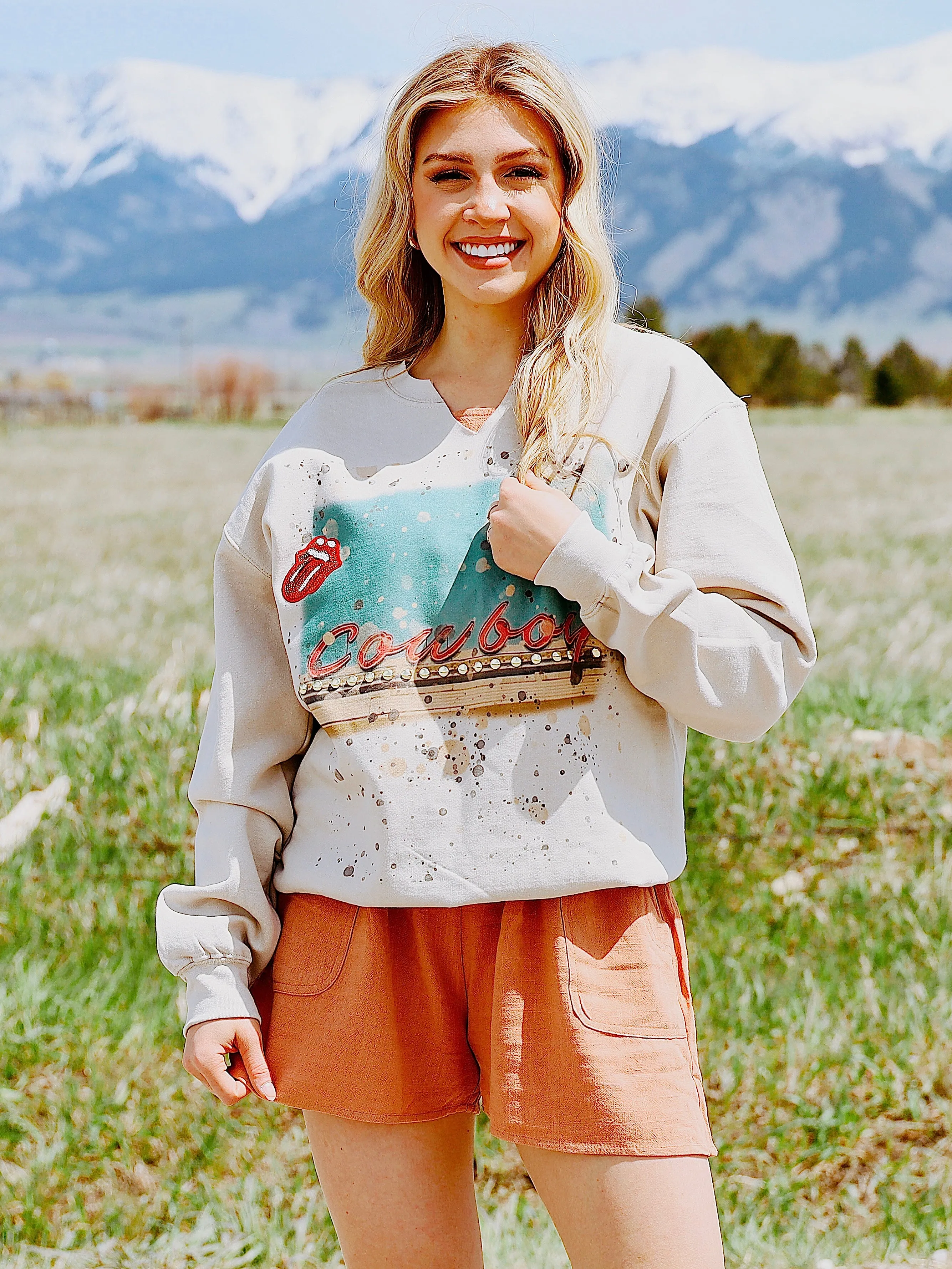 Studs n' Cowboys Sweater