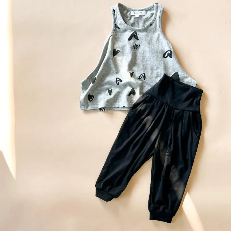 Sumaya | Bamboo Black Pant