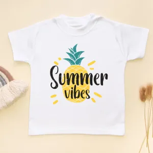 Summer Vibes Pineapple T Shirt