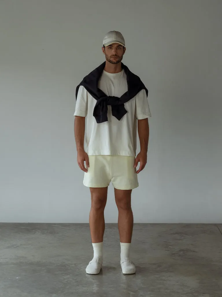 SUPER OVERSIZED T-SHIRT - CREAMY