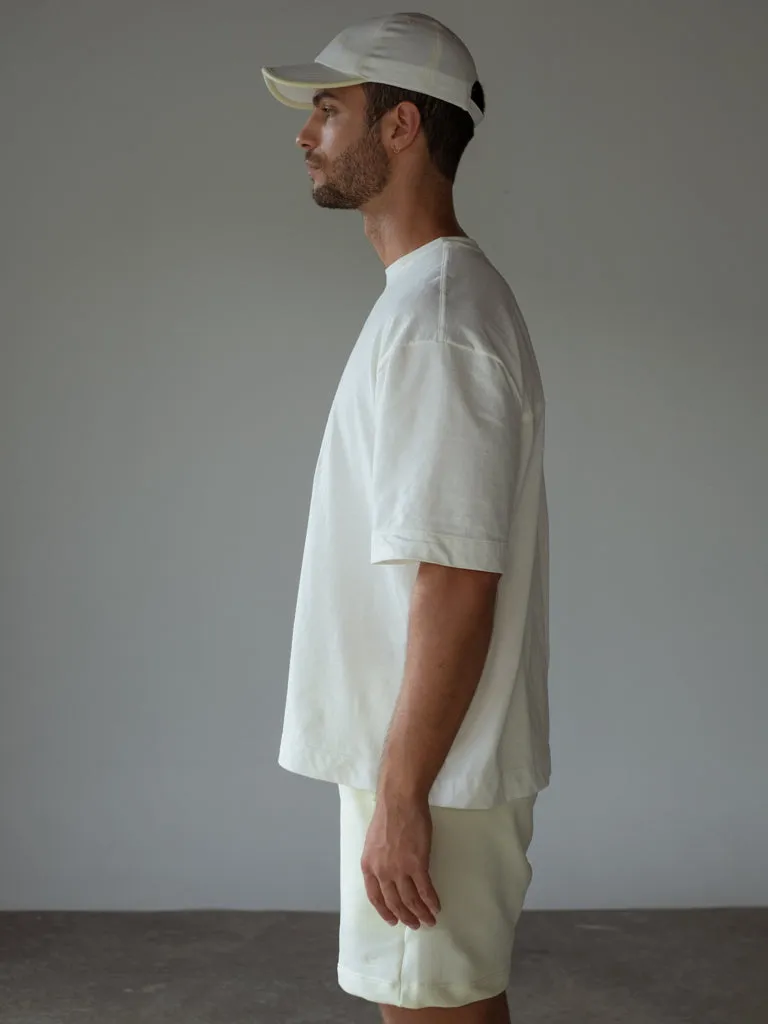 SUPER OVERSIZED T-SHIRT - CREAMY