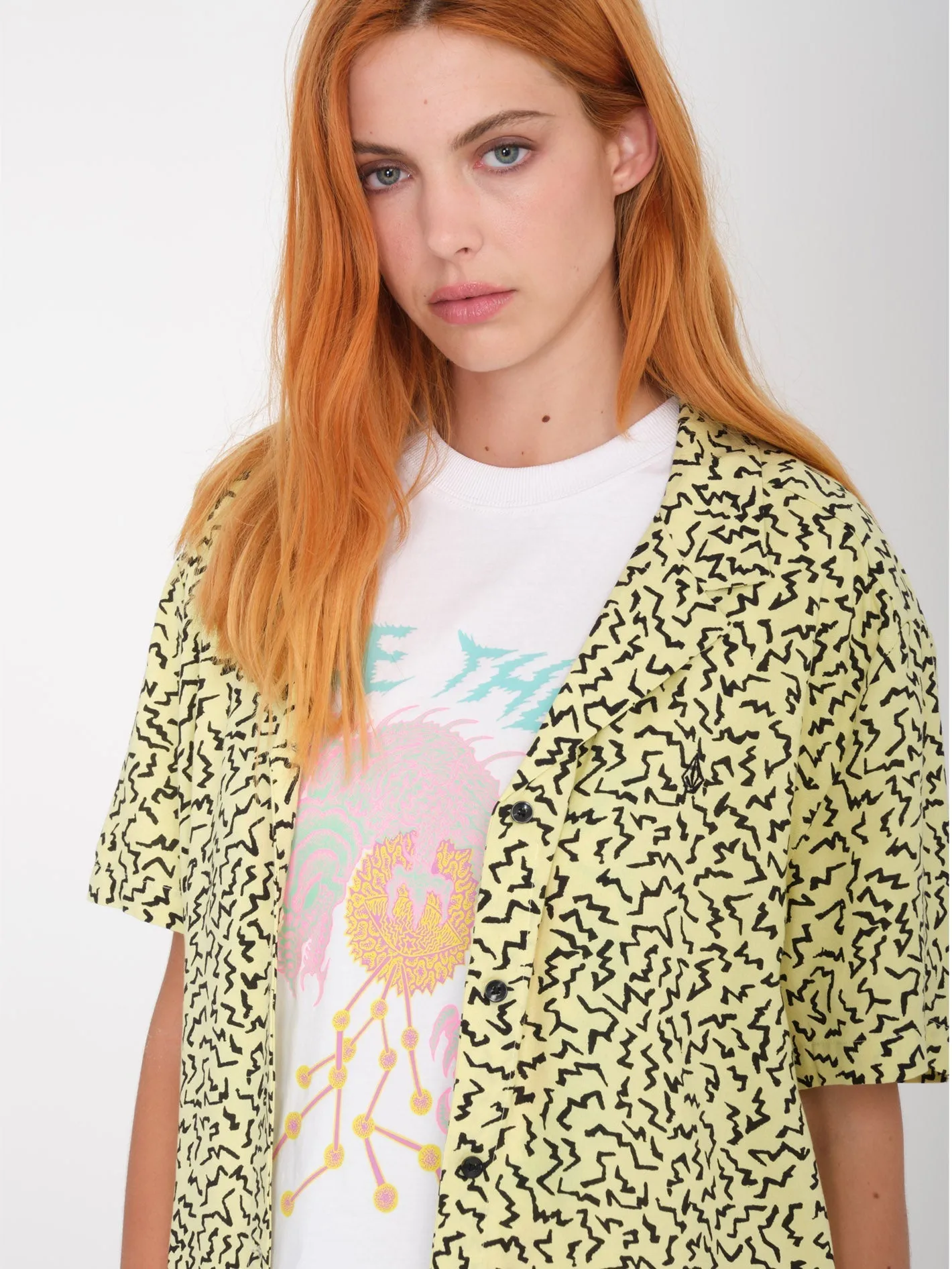 Surfpunk Shirt - AURA YELLOW