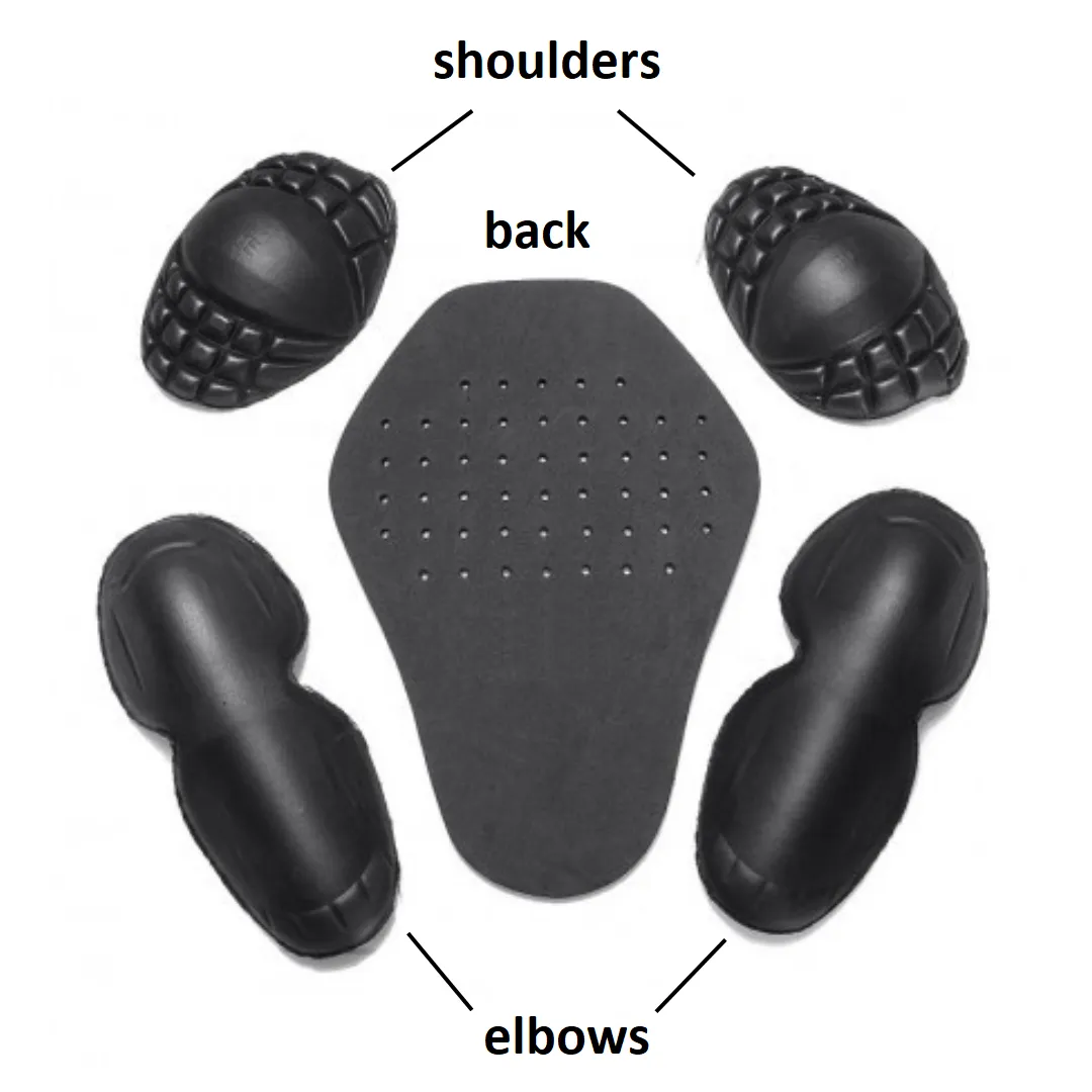 Suzuki Black Motorcycle Textile Jacket