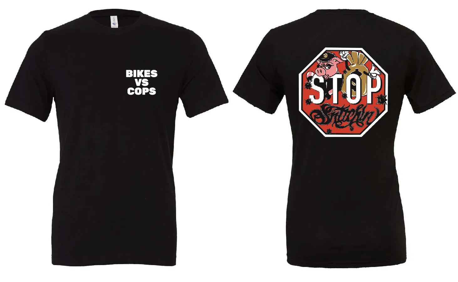 T-SHIRT - STOP SNITCHIN