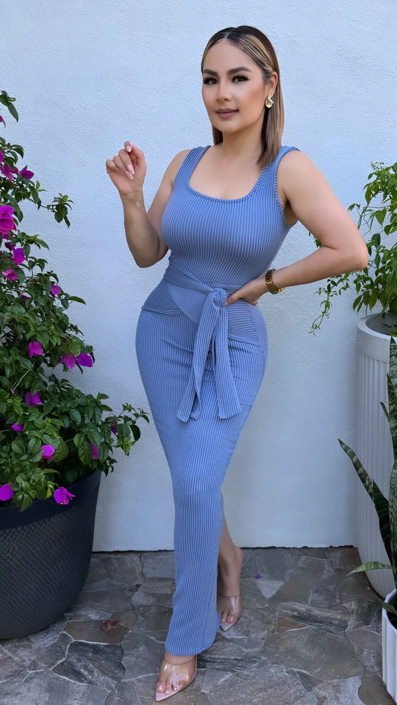 TABITHA DENIM DRESS