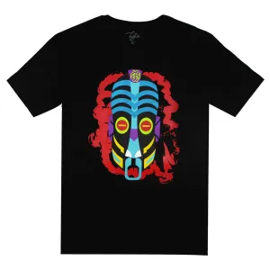 TAGAZANGA RED SMOKE WARRIOR MASK (UNISEX SHORT SLEEVE T-SHIRT)