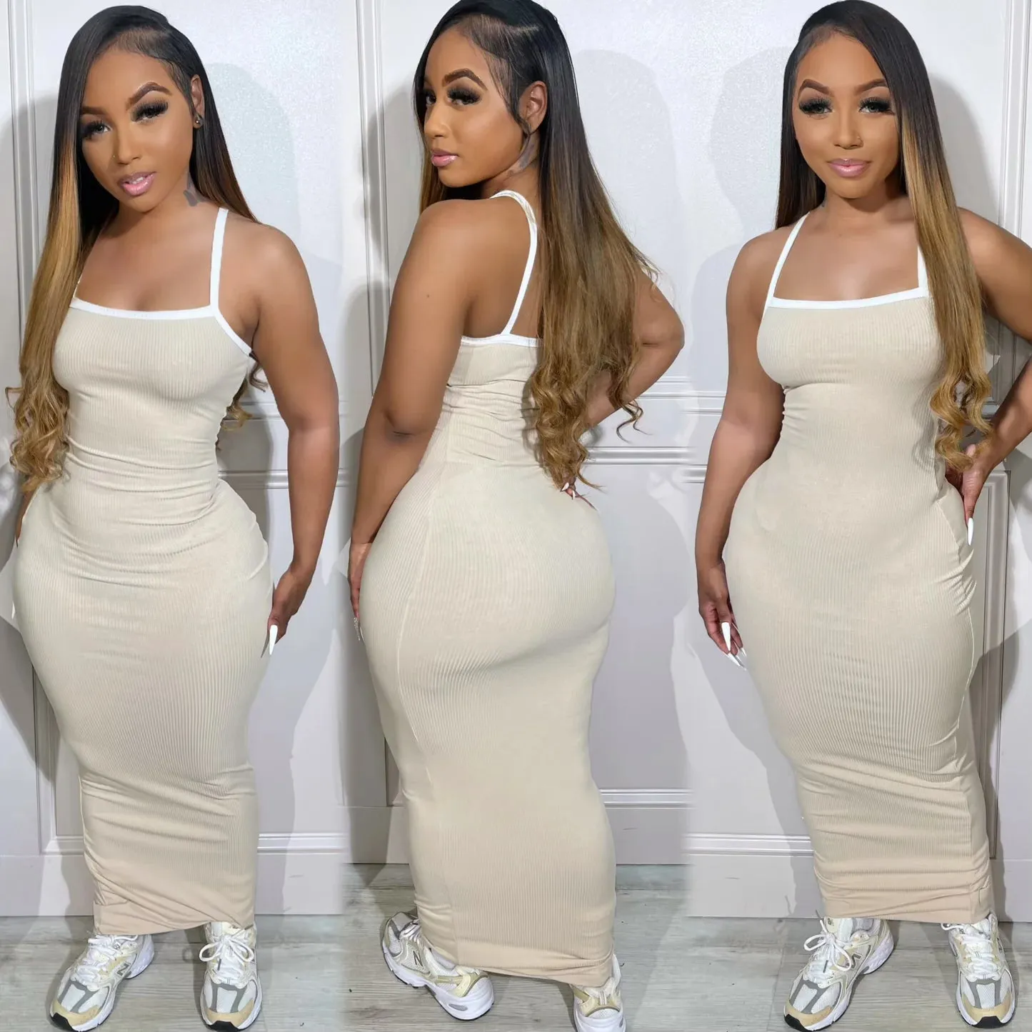 TAKING FLIGHTS MAXI (Taupe)