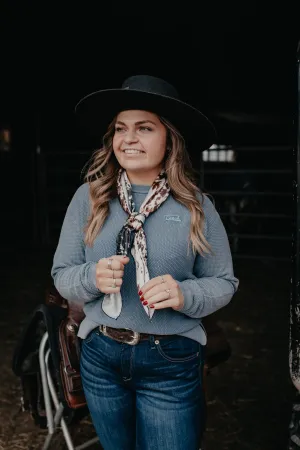 'Tallahassee' Womens Cornflower Blue Pullover by CINCH (S & XXL ONLY)